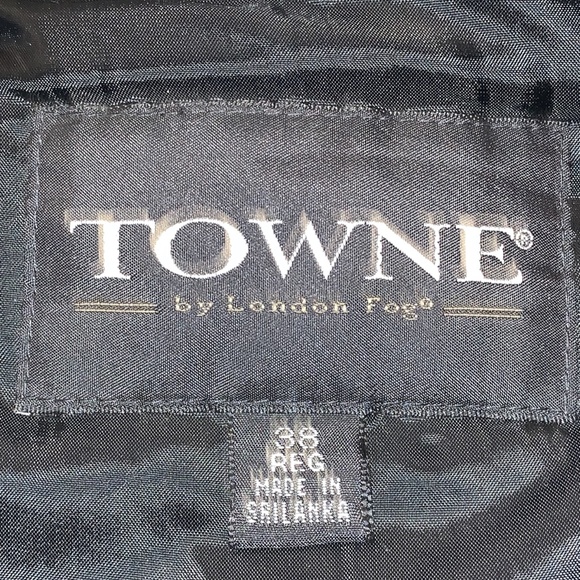 TOWNE LONDON FOG DOUBLE BREAST TRENCH SIZE 38 REG - Picture 5 of 5
